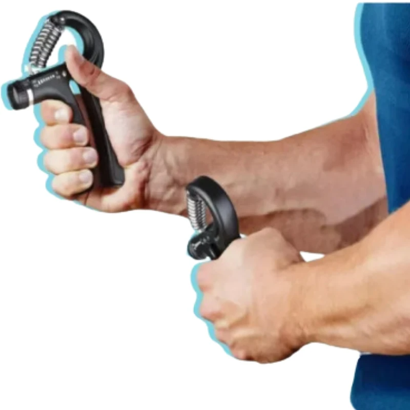 Hand Grip - Fortalecedor de Braços Resistente e Regulável 10 a 60kg