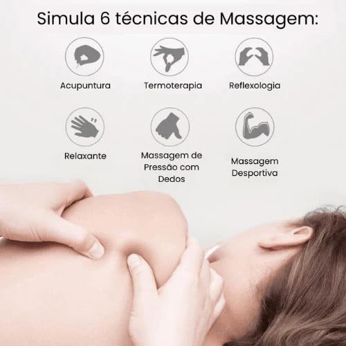 Mini Massageador Elétrico Portátil