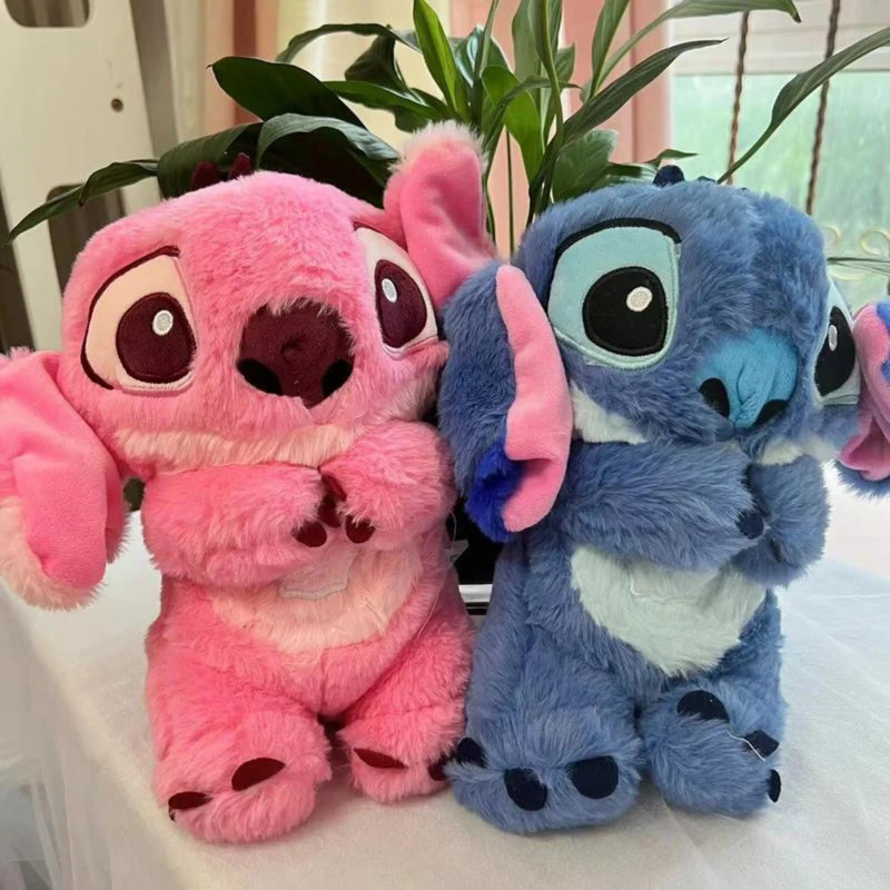 Stitch - Pelúcia que Respira com Luz para Ansiedade