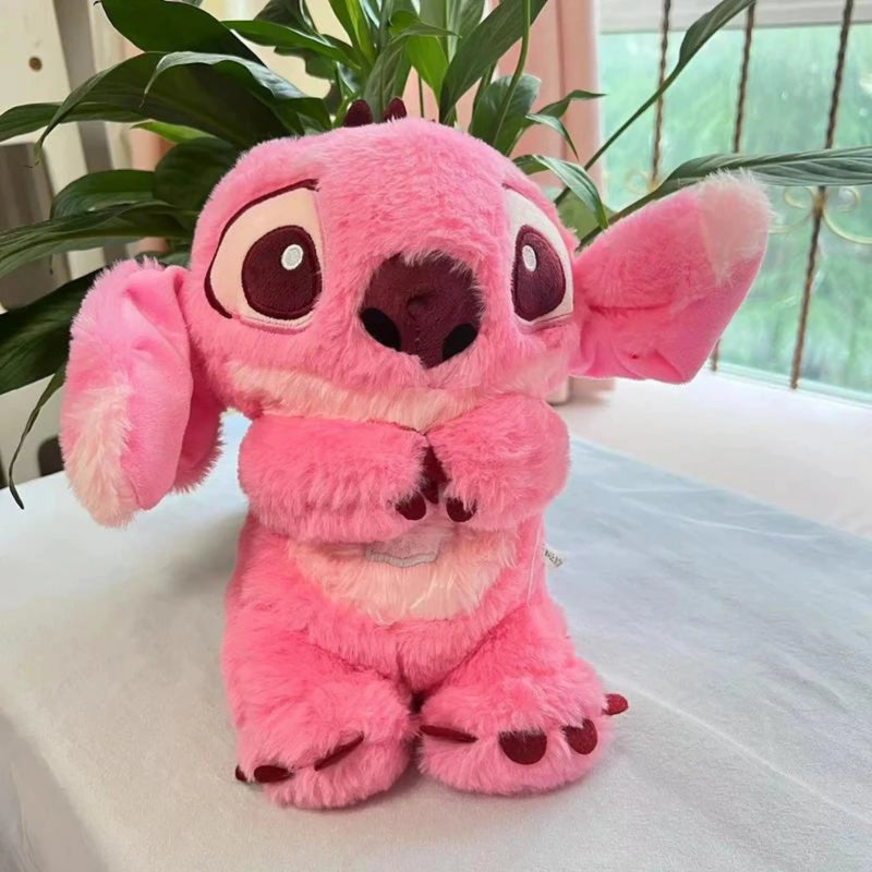 Stitch - Pelúcia que Respira com Luz para Ansiedade